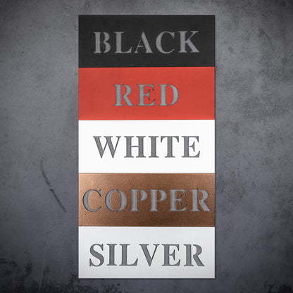 New Mexico Hot Air Balloon Metal Address Sign