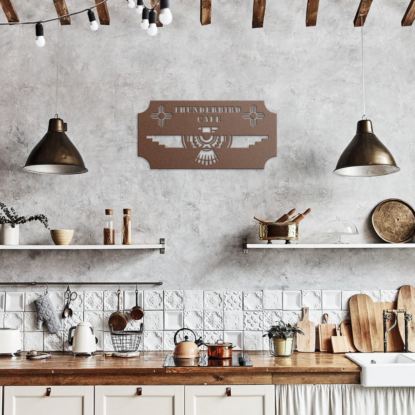 Thunderbird Design Metal Wall Sign