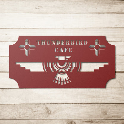 Thunderbird Design Metal Wall Sign